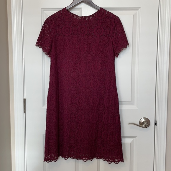 London Times Cathedral Lace Sheath Dress - Picture 3 of 12